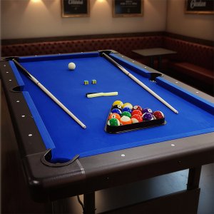 Sammenleggbart biljardbord 1,8 meter | 194,5 x 110 x 80 cm Sammenleggbart biljardbord 1,8 meter | 194,5 x 110 x 80 cm
