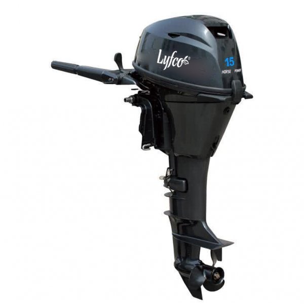 Btmotor 15 hk | 2-sylindret 4-takts | Kort rigg | 24 l drivstofftank