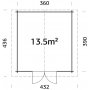 Anneks Tina - 13,5 m