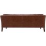 Sofa 3-seter brun vintage PU 198 cm - Heritage Sofa 3-seter brun vintage PU 198 cm - Heritage