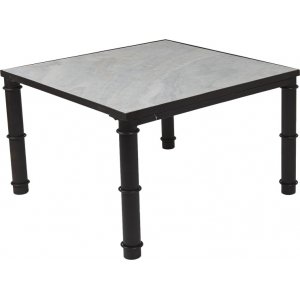 Treasure salongbord 80 x 80 cm - Marmor/metall