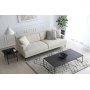 Sofa 3-seter beige moderne - Hanna Sofa 3-seter beige moderne - Hanna