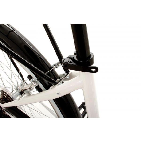 Damesykkel Goetze Mood - svart / hvit + Lås kjede Damesykkel Goetze Mood - svart / hvit + Lås kjede