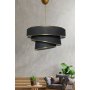 1 Couper taklampe - Svart/gull
