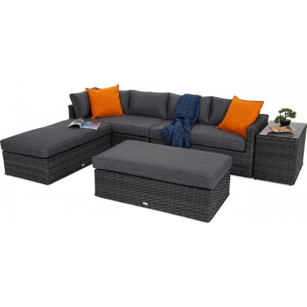 Modulsofa Santorini - Gr/gr melert