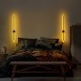 Vegglampe Glavo - Sort - 91 cm Vegglampe Glavo - Sort - 91 cm