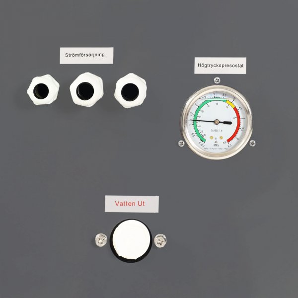 Lyfco HP040-DC-W luft/vann varmepumpe med inverterfunksjon - 16kW