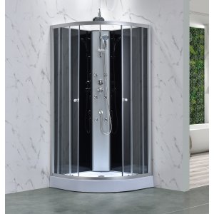 Dusjkabinett 90�90x220 cm | Helt lukket | Ravenor