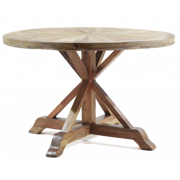 Rustikk spisebord Ø120 cm - Palma Rustikk spisebord Ø120 cm - Palma
