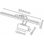 Fleet vegglampe B:35 cm - Krom Fleet vegglampe B:35 cm - Krom