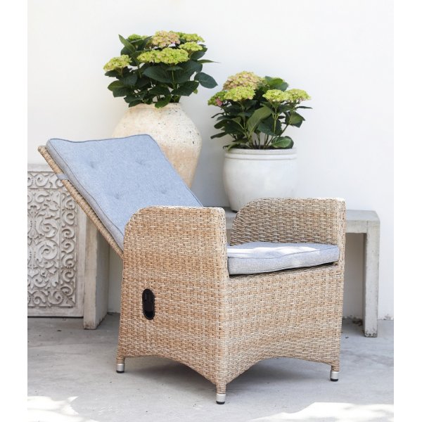 Sienna utem�belsett nr 2 (justerbare lenestoler) - Natur kunstrotting