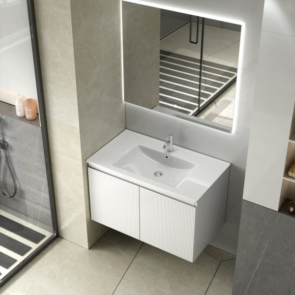 Baderomsmøbel Gustavo 80 cm - Hvit Baderomsmøbel Gustavo 80 cm - Hvit