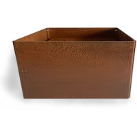 Corten stålpotter rektangulær - 40x60x30 cm Corten stålpotter rektangulær - 40x60x30 cm