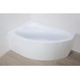 Venstremontert hjrnebadekar - Eko Plus | Dybde 39 cm