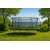 Rektangulær trampoline med sikkerhetsnett - svart Rektangulær trampoline med sikkerhetsnett - svart