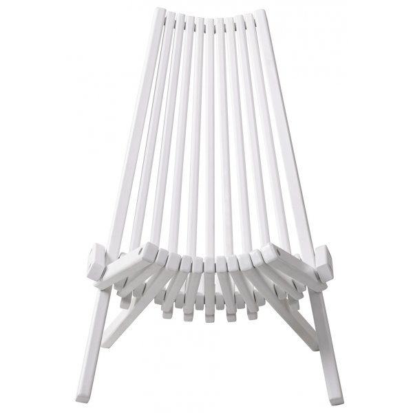 Calcutta solseng med nakkepute - Hvit Calcutta solseng med nakkepute - Hvit