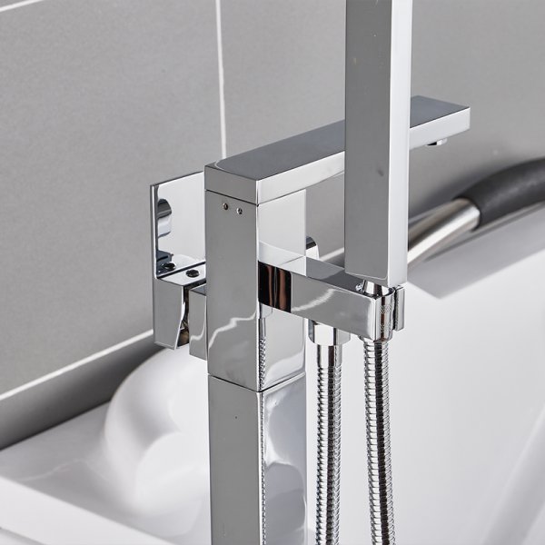 Badekarbatteri Aros - Krom