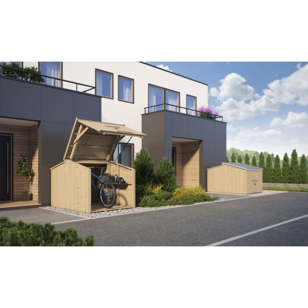 Sykkelbod | sykkelgarasje Sigvard - 3 m² Sykkelbod | sykkelgarasje Sigvard - 3 m²