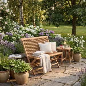 Hagesofa Salt� teak 100 cm