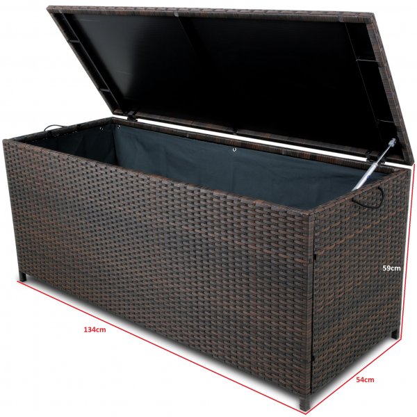 Alma puteboks brun syntetisk rotting