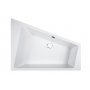 Trapets hjrnebadekar - -serien | dybde 48 cm | Hyremontert modell