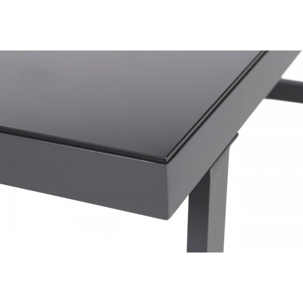 Modulsofa Porto med bord - Gr�/m�rkegr�