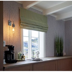 Krom vegglampe