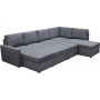 Sovesofa U-formet mørkegrå - Dream Sovesofa U-formet mørkegrå - Dream