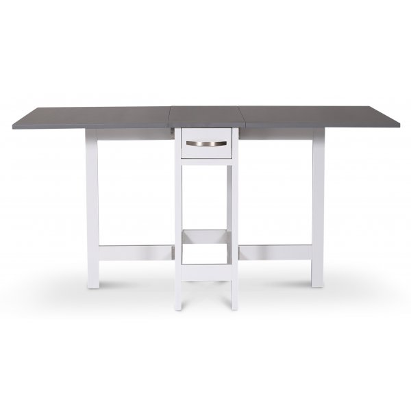 Klappbord Hvitt 30/90/150x80 cm - Fårö Klappbord Hvitt 30/90/150x80 cm - Fårö