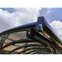Carport 17 m� aluminiumskanal plasttak 570x303 cm sett