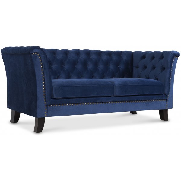 Sofa 3-seter Chesterfield Bl� - Milton