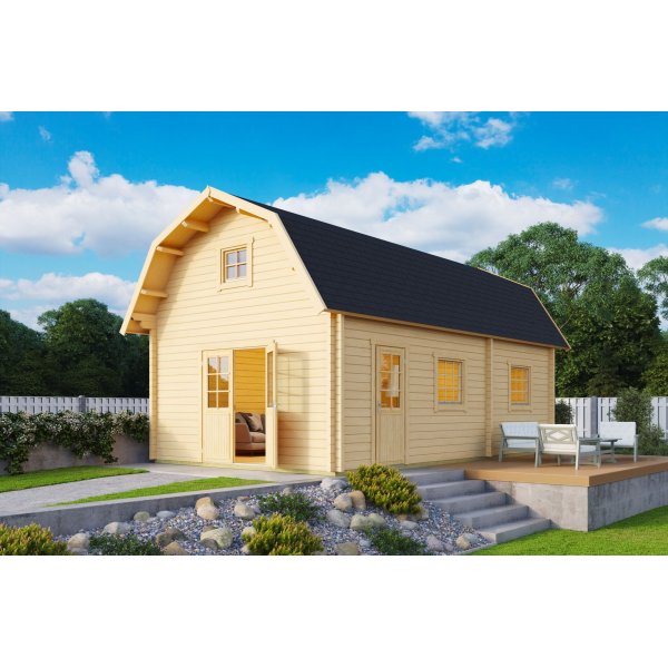 Feriehussett 30,2 m² - Nøkkelferdig Attefallshus Feriehussett 30,2 m² - Nøkkelferdig Attefallshus