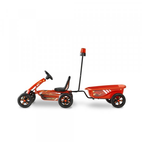 Tråkkebil Foxy Fire + tilhenger Tråkkebil Foxy Fire + tilhenger