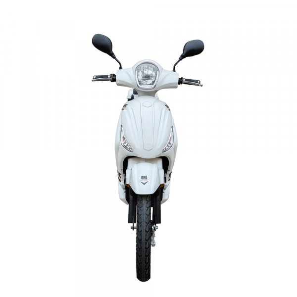 Elmoped 500W - Hvit + Ls kjede
