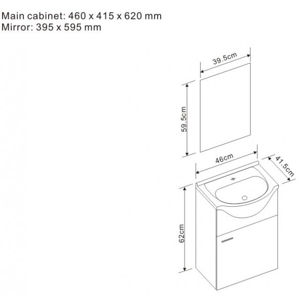 Mbelpakke MF45L - Servant Gr