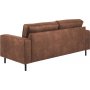 Sandö 2,5-seters sofa - Cognac øko-skinn Sandö 2,5-seters sofa - Cognac øko-skinn