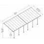 Terrassetak Feria - 4x8.5 m