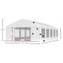 Partytelt Eco 1 i PE - 3 x 10 m