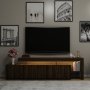TV-stativ Beliz 192 cm - Valnøtt TV-stativ Beliz 192 cm - Valnøtt