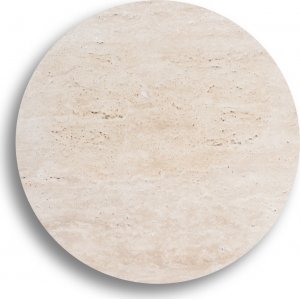 Bordplate travertin - Ø50 cm Bordplate travertin - Ø50 cm