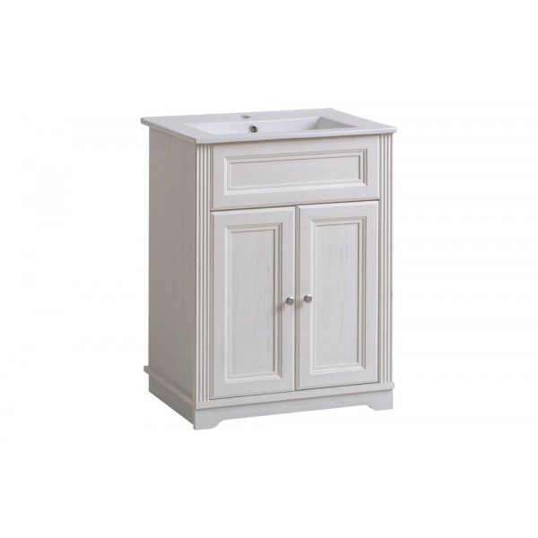 Underskap til vask, Palace, hvit 820 - 60 cm