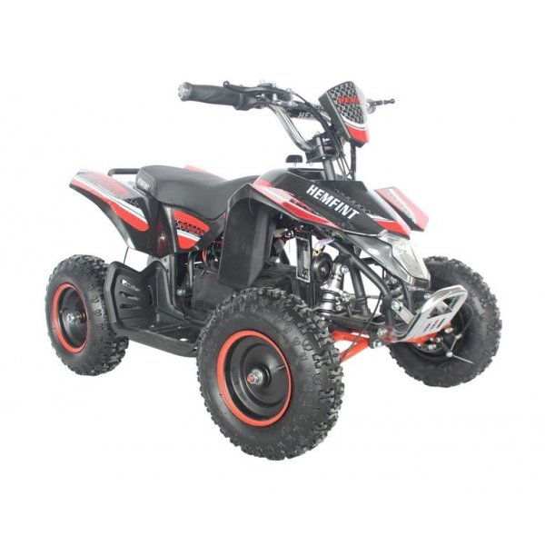 Elektrisk Quad - Sort/rød 500W + Lås kjede Elektrisk Quad - Sort/rød 500W + Lås kjede