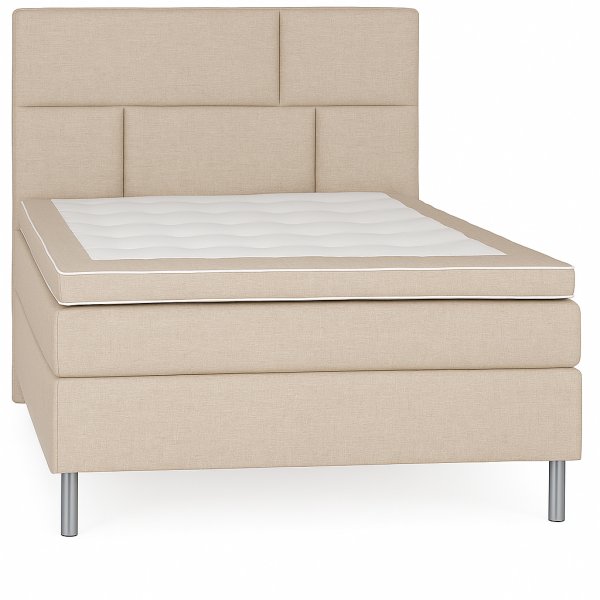 Seng 90x200 cm - Beige - Hilton Deluxe
