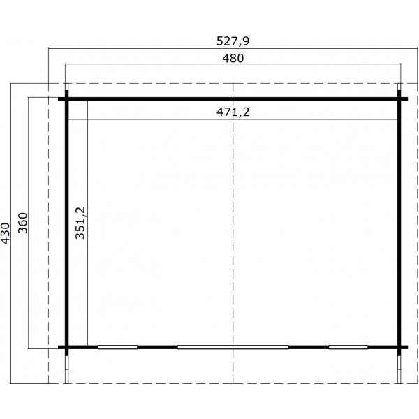 Attefall hus Viola Silver - 19 m² Attefall hus Viola Silver - 19 m²