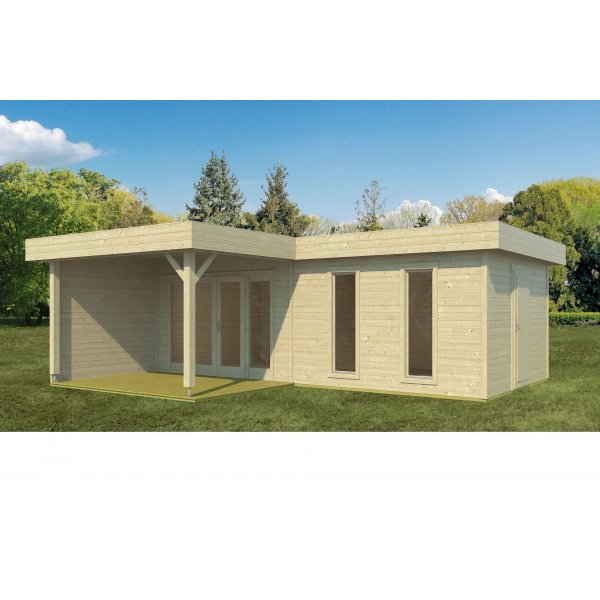 Attefall hus Bravo B - 24,5 m² Attefall hus Bravo B - 24,5 m²