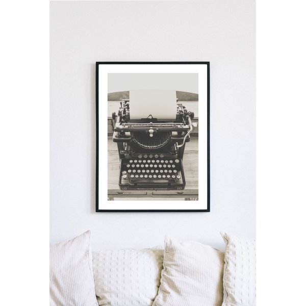 Posterworld - Motivskrivemaskin - 50 x 70 cm Posterworld - Motivskrivemaskin - 50 x 70 cm