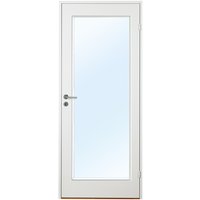 Orust innerdør - Slätt & kompakt dörrblad med stort glasparti G01 Orust innerdør - Slätt & kompakt dörrblad med stort glasparti G01
