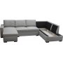 U-sofa Solna med oppbevaring - 309 cm - lys grå U-sofa Solna med oppbevaring - 309 cm - lys grå
