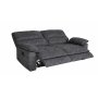2-seters lenestolsofa ekstra bred i gr�tt - 197 cm