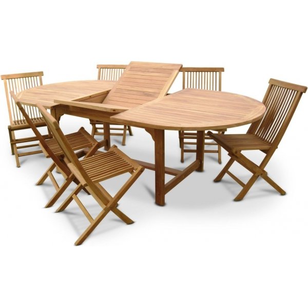 Spisebord Oval - 180-240 cm